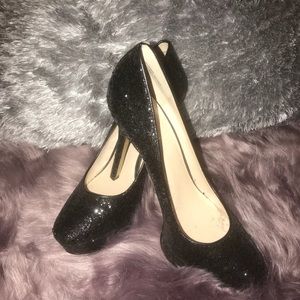 Nine West Black Sparkly Pumps